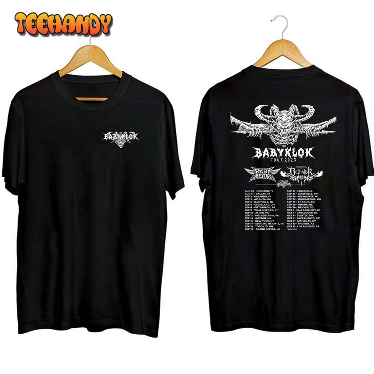 Dethklok Babyklok Tour 2023 Shirt, Dethklok 2023 Concert Sweashirt