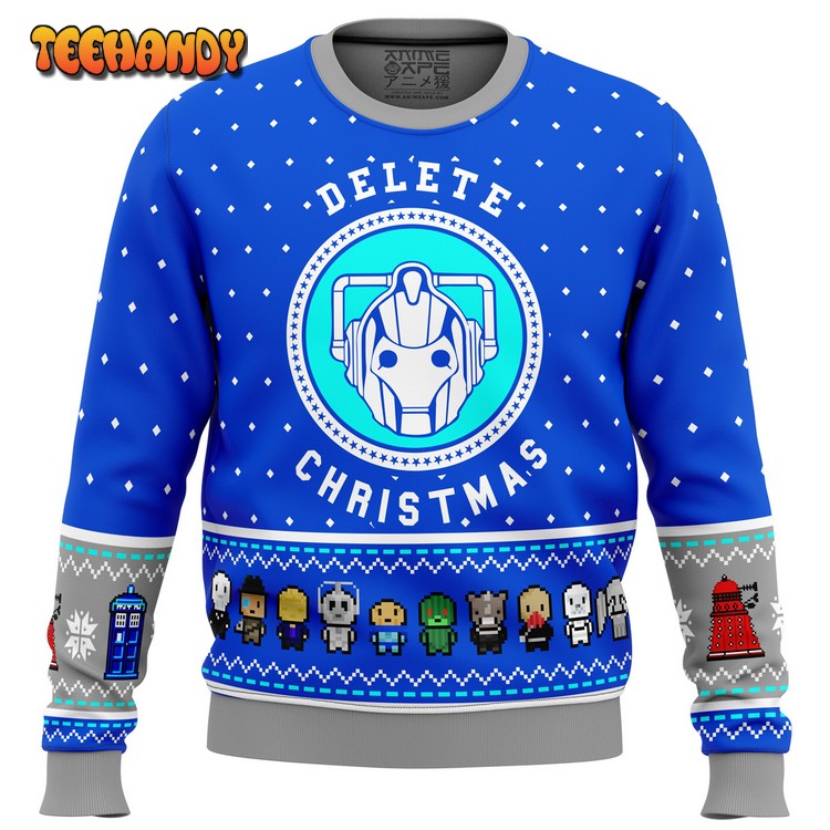 Dr Who Dalek Ugly Christmas Sweater