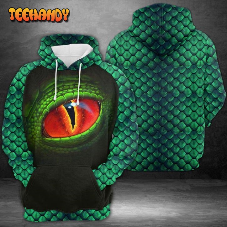 Dragon Eye 3D Printed HoodieZipper Hoodie