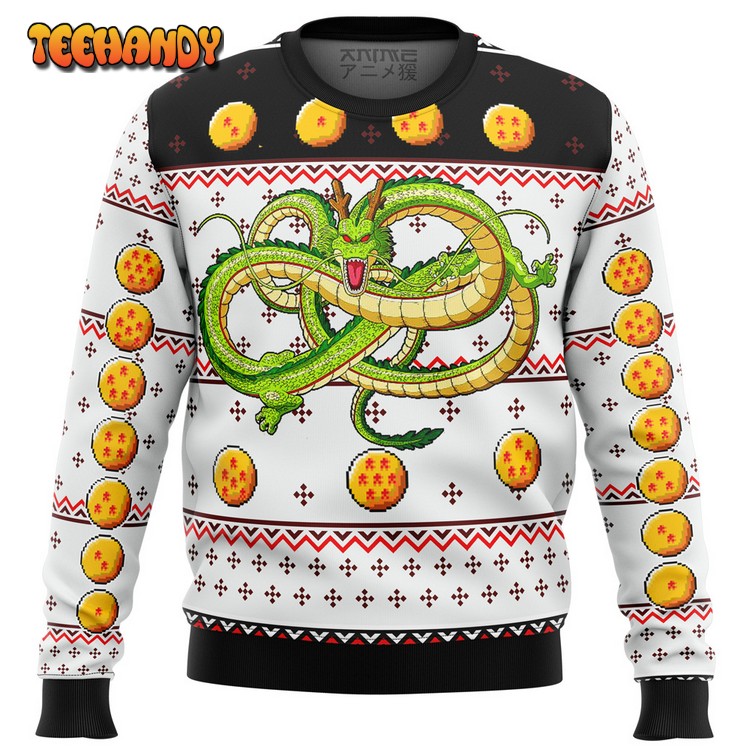 Dragonball Z Shenron Ugly Christmas Sweater