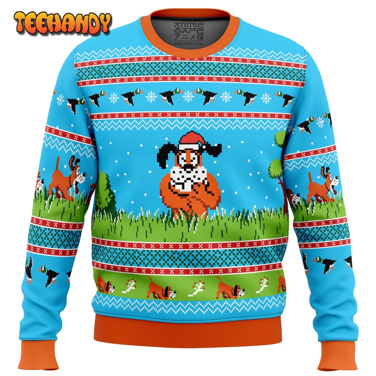 Duck Hunt Ugly Christmas Sweater