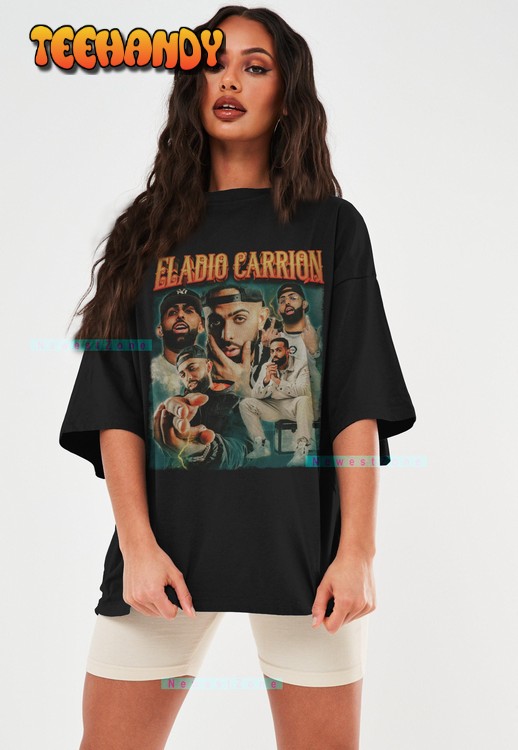 Eladio Carrión Shirt, Vintage, New Shirt Design Merchandise Singer Graphic Sweashirt