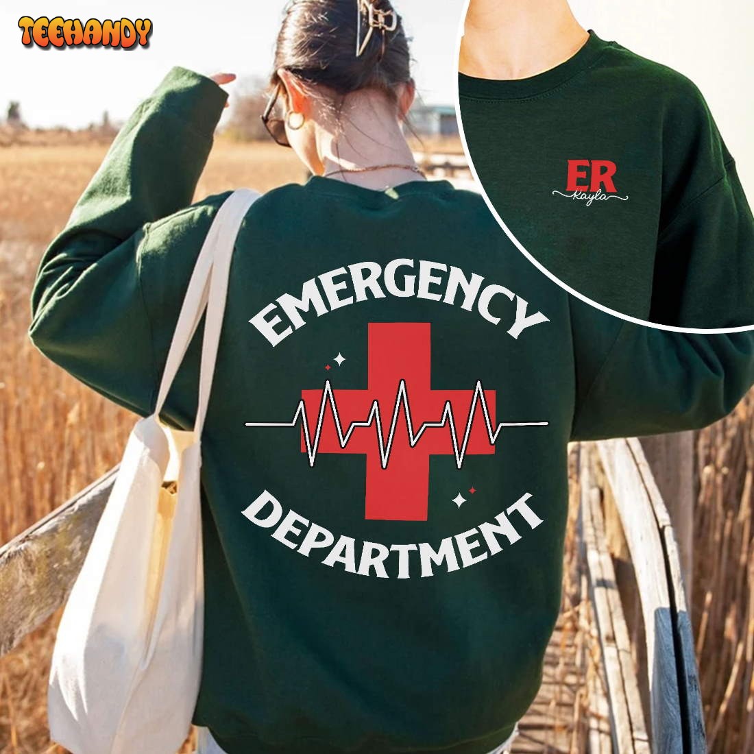 Emergency Department Sweatshirt, Emergency Room ER Nurse Sweatshirt