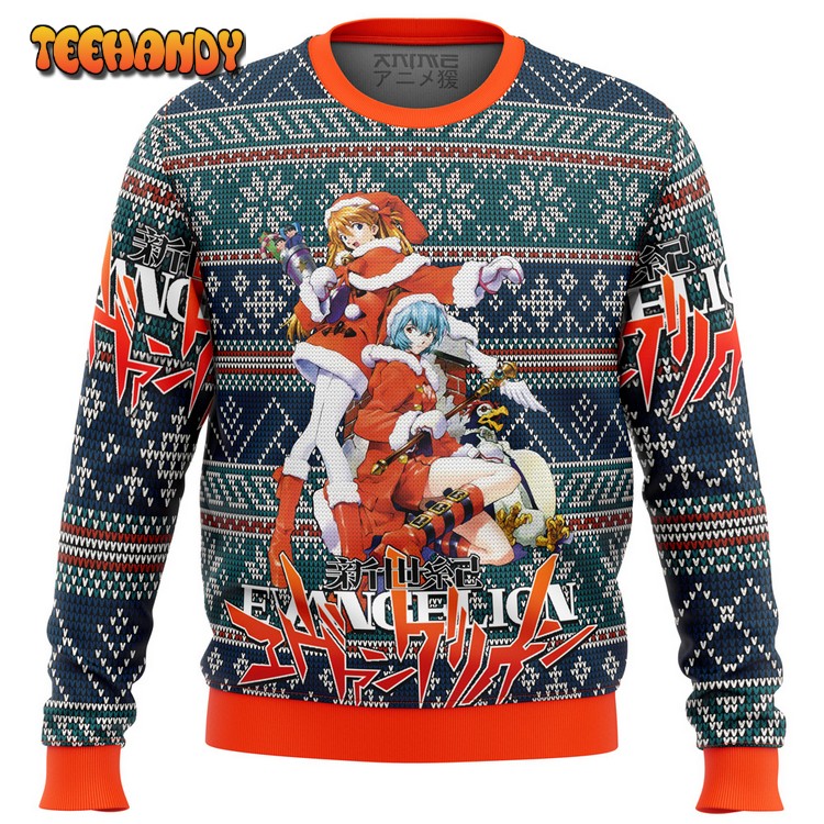 Evangelion Alt Ugly Christmas Sweater