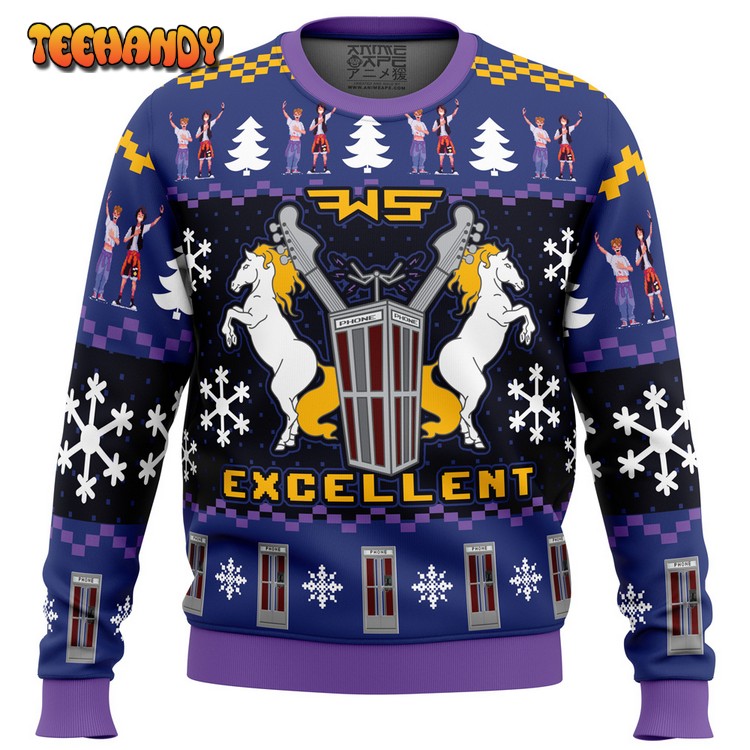 Excellent Bill and Ted Ugly Christmas Sweater