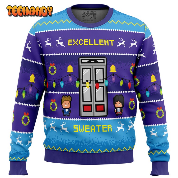 Excellent Sweater! Bill and Ted Ugly Christmas Sweater