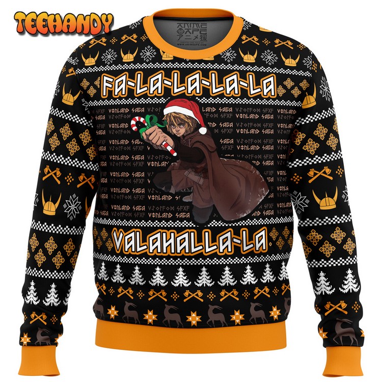 Falalala Valahalla Vinland Saga Christmas Sweater