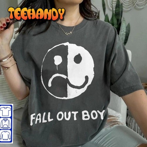 Fall Out Boy Tour 2023 Smile Shirt, Fall Out Boy 2023 Tour T Shirt