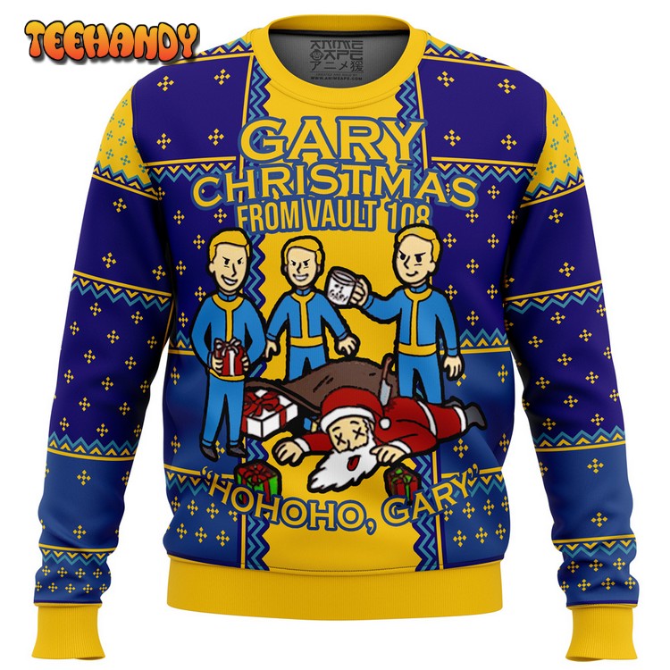 Fallout Gary Ugly Christmas Sweater