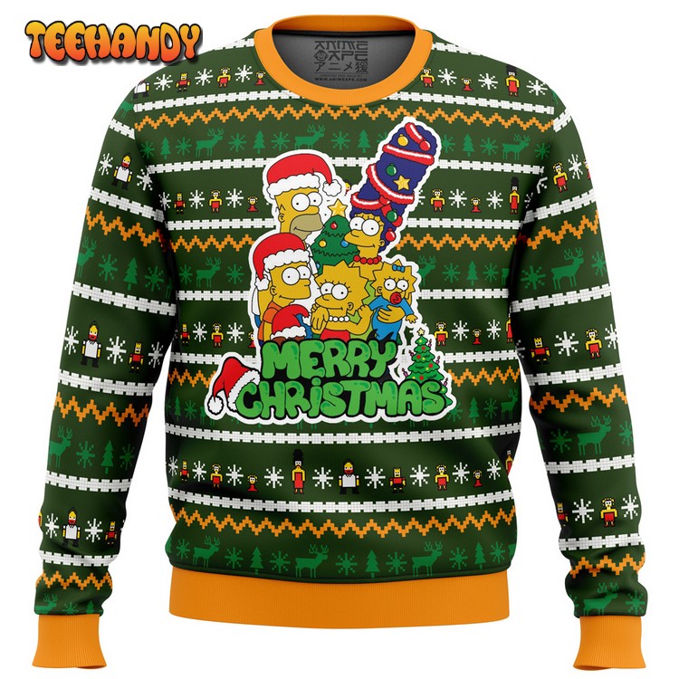 Family Tradition The Simpsons Ugly Christmas Sweater