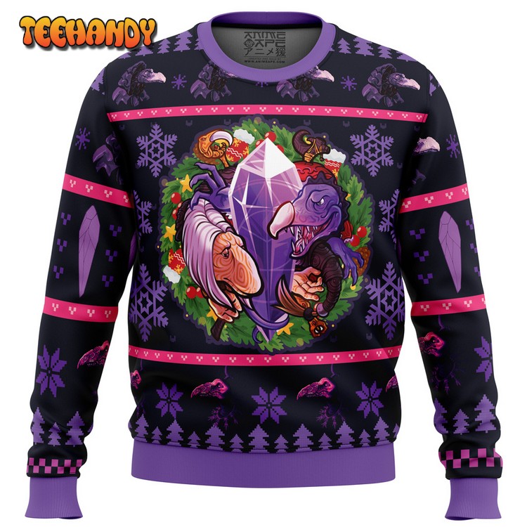 Fantasy Puppet Christmas Dark Crystal Ugly Christmas Sweater