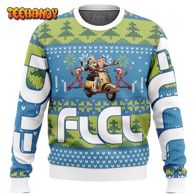 FLCL Fooly Cooly Alt Ugly Christmas Sweater