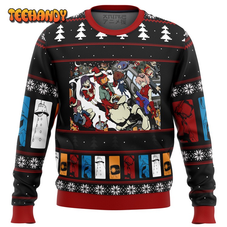 FLCL Fooly Cooly Holidays Ugly Christmas Sweater