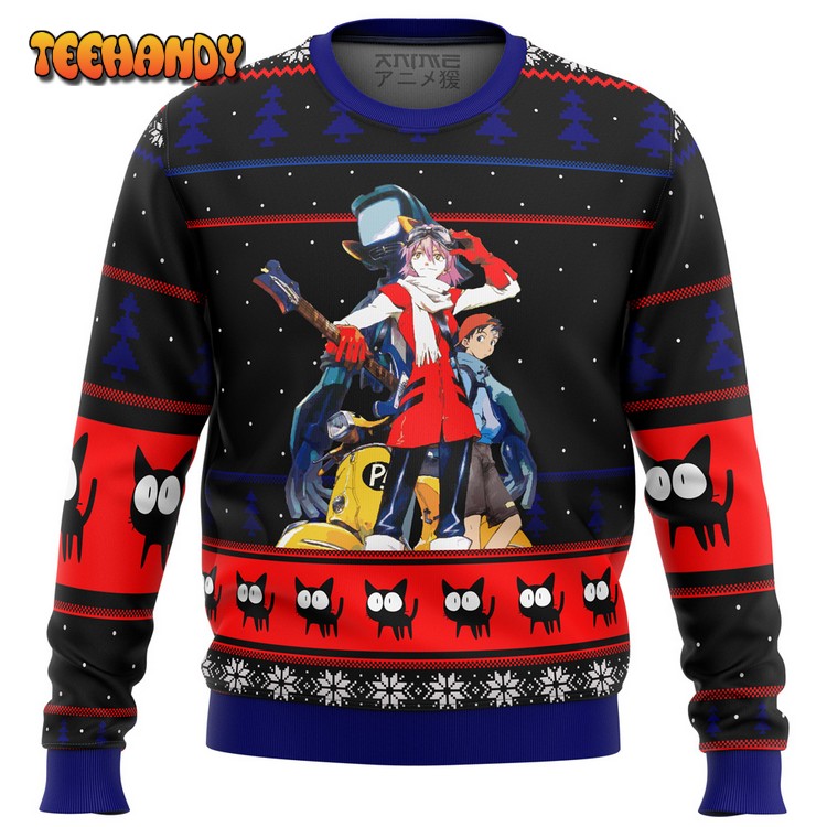 FLCL Poster Ugly Christmas Sweater