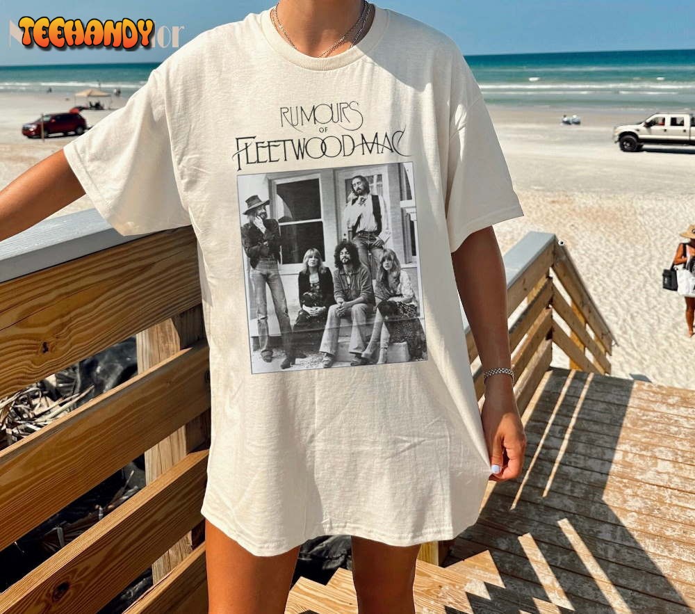 Fleetwood Mac Rumors T Shirt, Vintage Fleetwood Mac Shirt Sweashirt