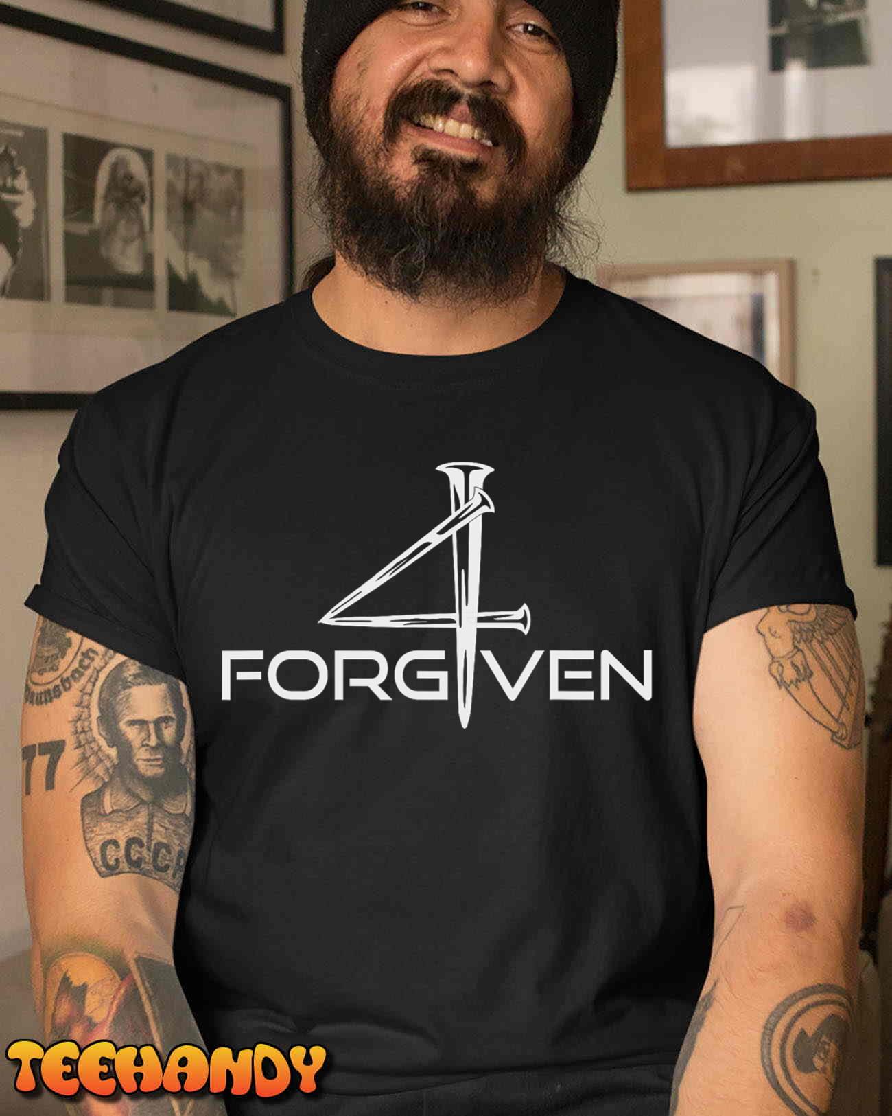 FORGIVEN x Christian shirt 4 Men T-Shirt