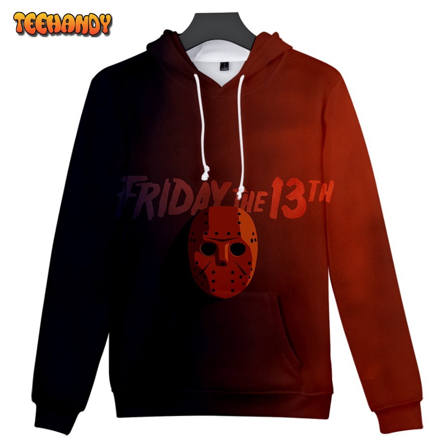 Friday The 13th Jason The Bad Number 3D Printed HoodieZipper Hoodie