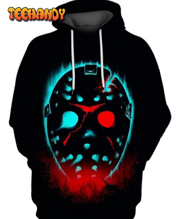 Friday The 13Th Jason Voorhees Killer Puzzle 3D Printed HoodieZipper Hoodie