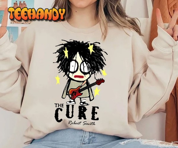 Funny The Cure Robert Smith T-Shirt, The Cure Rock Band T-Shirt