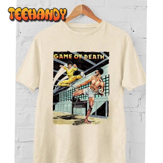 Game Of Death Bruce Lee Vs Kareem Abdul Jabbar Shirt