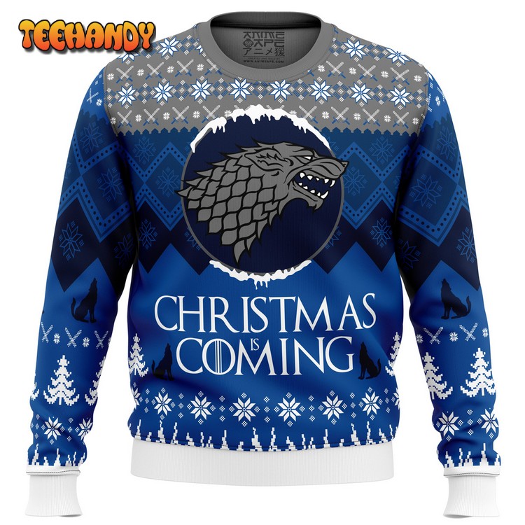 Game of Thrones Christmas is Coming Ugly Christmas Sweater