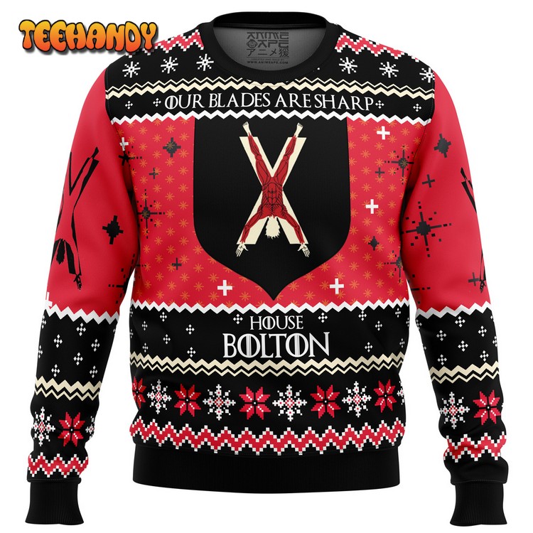 Game of Thrones House Bolton Ugly Christmas Sweater