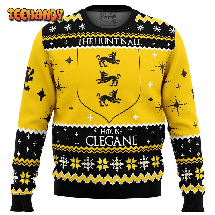 Game of Thrones House Clegane Ugly Christmas Sweater