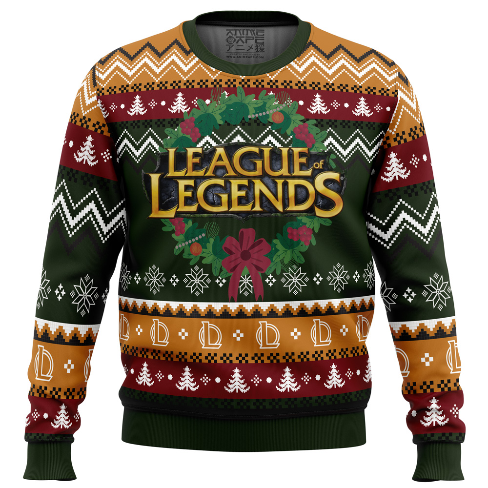 Game on Christmas League of Legends Ugly Christmas Sweater