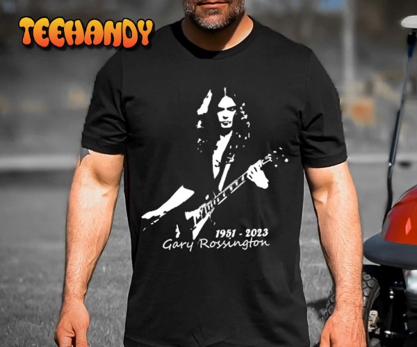 Gary Rossington 1951 – 2023 Lynyrd Skynyrd Member T-Shirt