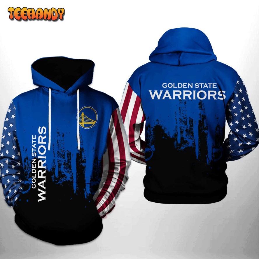 Golden State Warriors NBA Team US 3D Printed HoodieZipper Hoodie