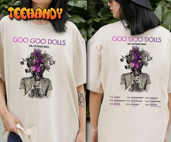 Goo Goo Dolls United Kingdom Tour 2023 T-Shirt