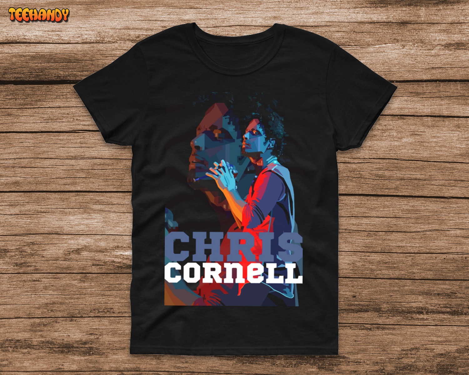 Guitar Man, Chris Cornell Concert Rock Singer T-Shirt