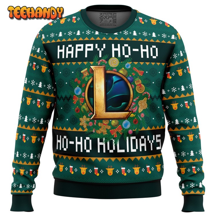 Happy Ho-Ho-Ho Holidays League of Legends Ugly Sweater