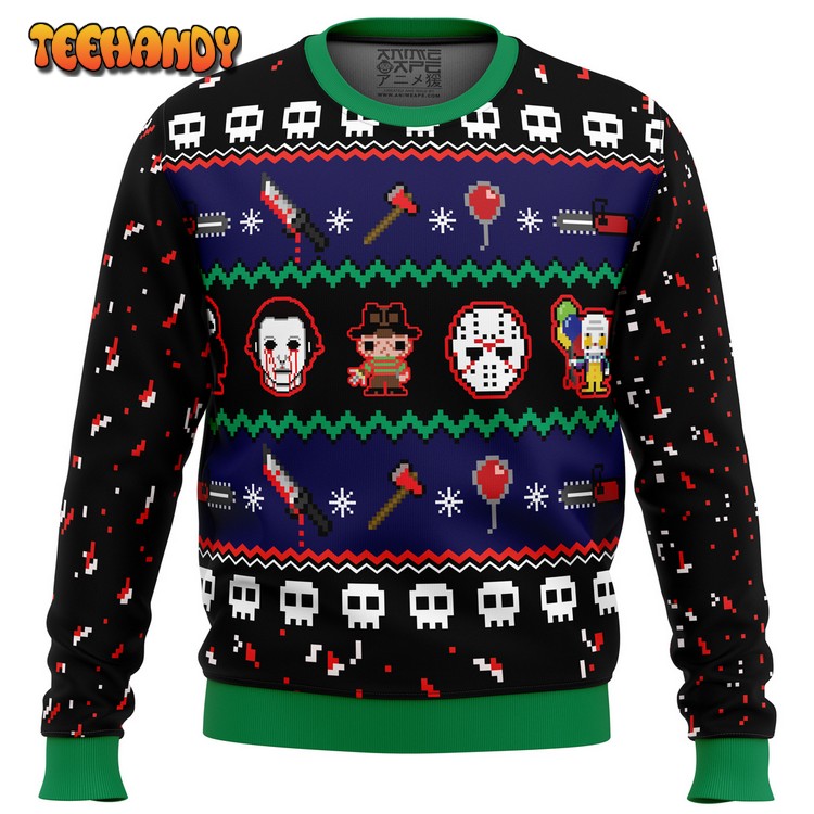 Happy Horrordays Ugly Christmas Sweater