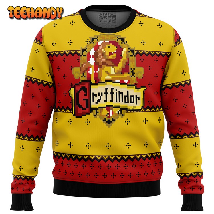 Harry Potter Gryffindor Ugly Christmas Sweater