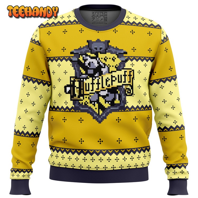 Harry Potter Hufflepuff Ugly Christmas Sweater