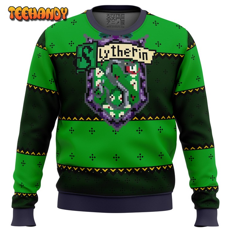 Harry Potter Slytherin Ugly Christmas Sweater