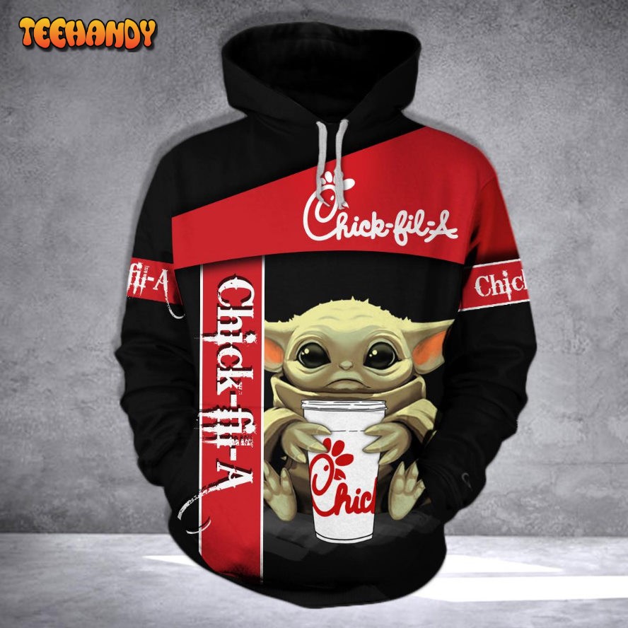 Hedradura Tequila Baby Yoda 3D Printed HoodieZipper Hoodie