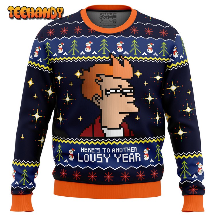 Here’s to another LOUSY YEAR Ugly Christmas Sweater