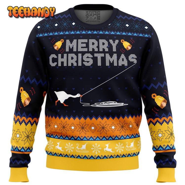 Honked Christmas Untitled Goose Game Ugly Christmas Sweater