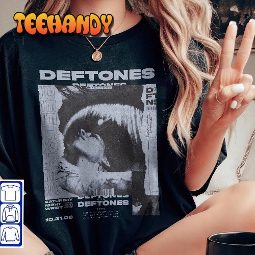 Hot Deftones Band Shirt, Deftones Rock Tour Fan T-Shirt