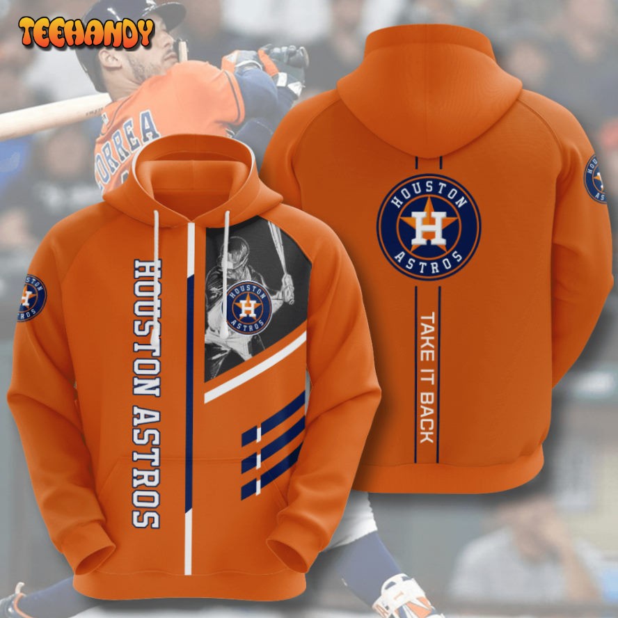 Houston Astros American Football 3D Printed HoodieZipper Hoodie