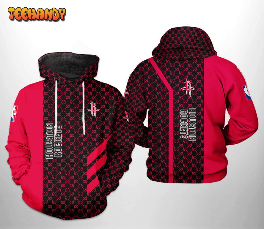 Houston Rockets NBA 3D Printed HoodieZipper Hoodie