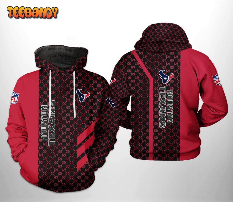 Houston Texans NFL 3D Printed HoodieZipper Hoodie