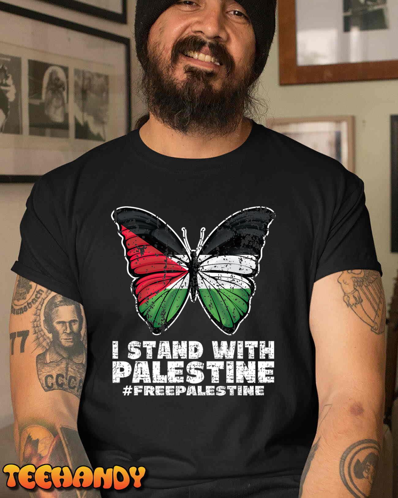 I Stand With Palestine For Their Freedom Free Palestine T-Shirt