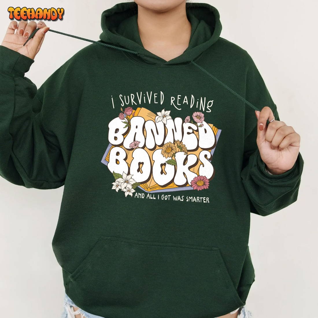 I Survived Reading Banned Books Sweatshirt, Read Banned Books Shirt