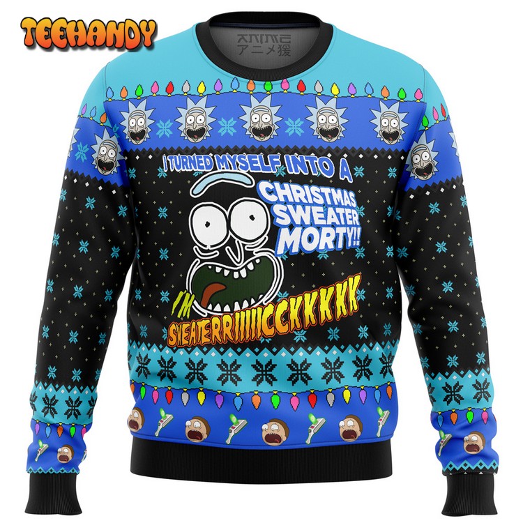 I’m Sweater Rick – Rick & Morty Ugly Christmas Sweater