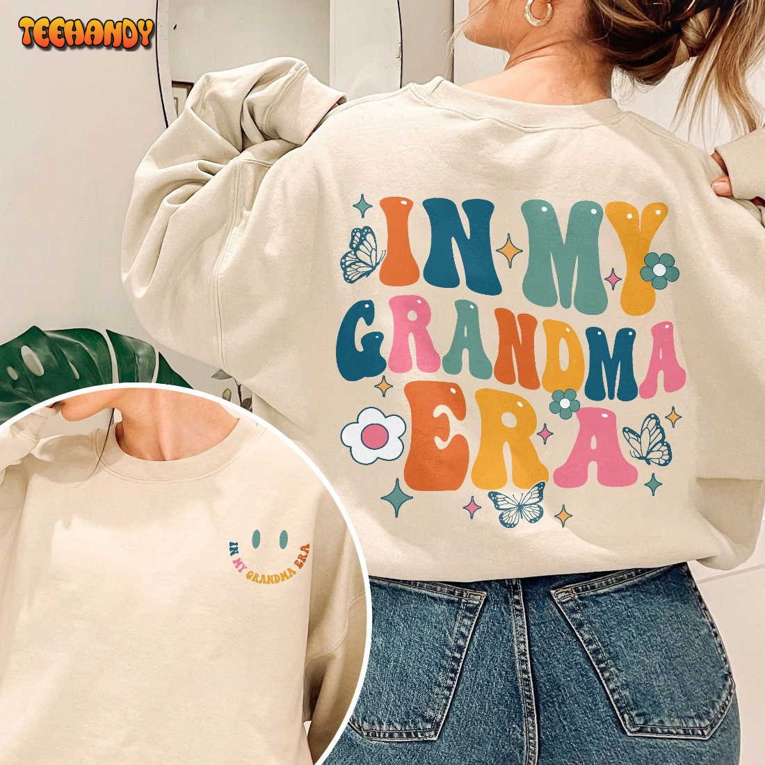 In My Grandma Era Sweatshirt, Cool Grandma Shirts, Funny Grandma Shirt