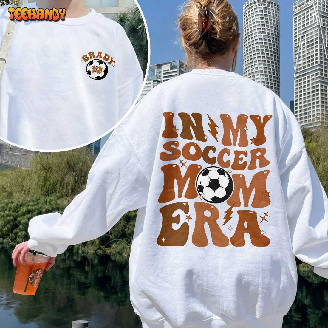 In My Soccer Mom Era T Shirt, Custom Soccer Mom Shirt