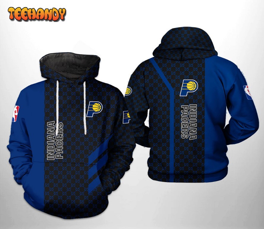 Indiana Pacers NBA 3D Printed HoodieZipper Hoodie